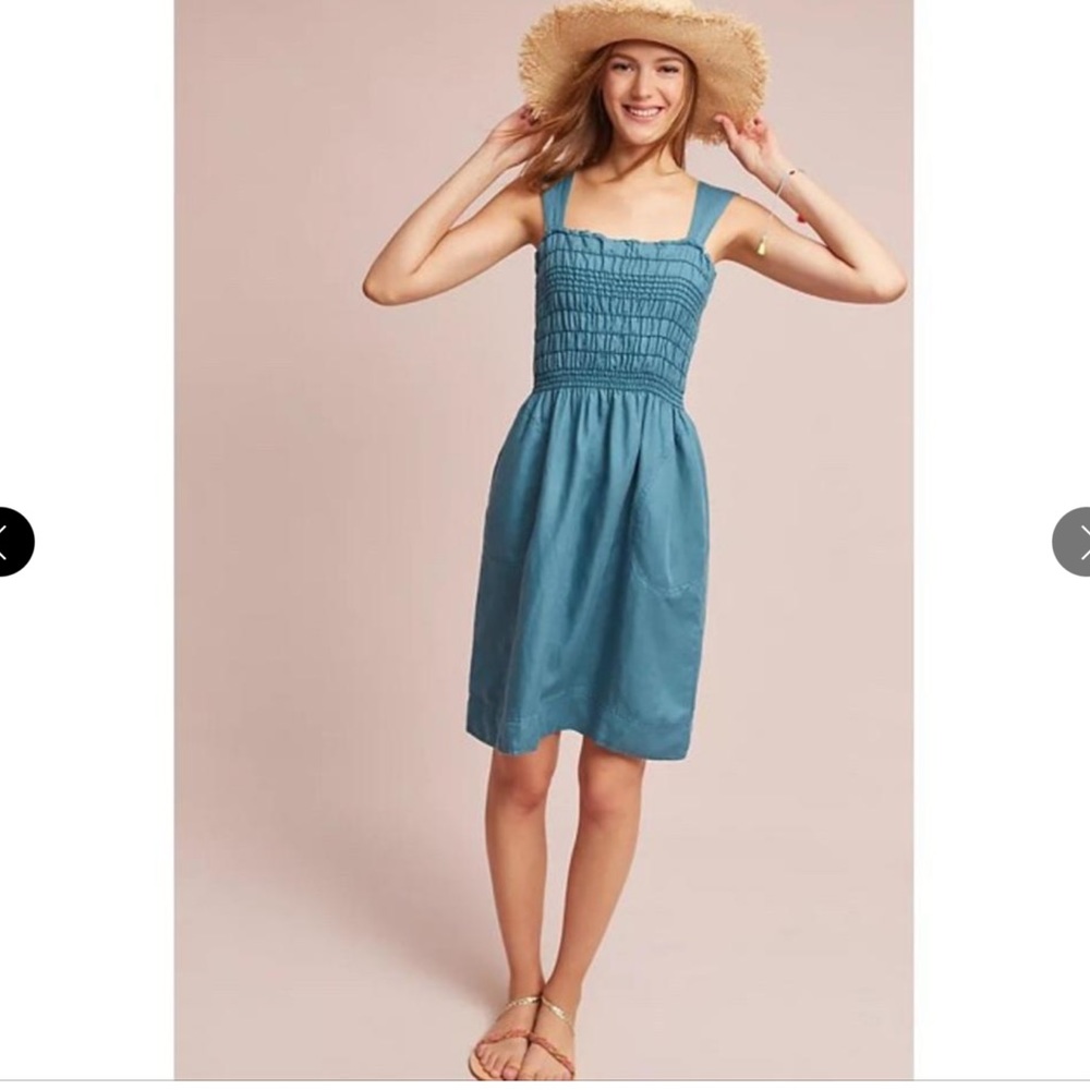 Maeve “Carlie” Smocked Dress